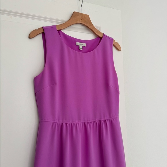 NEW J Crew women’s Camille sleeveless style purple lilac dress size 6 - Picture 3 of 8